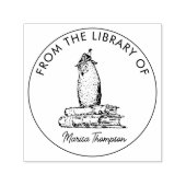 Skript aus der Bibliothek des Ex Libris Bibliothek Permastempel (Design)