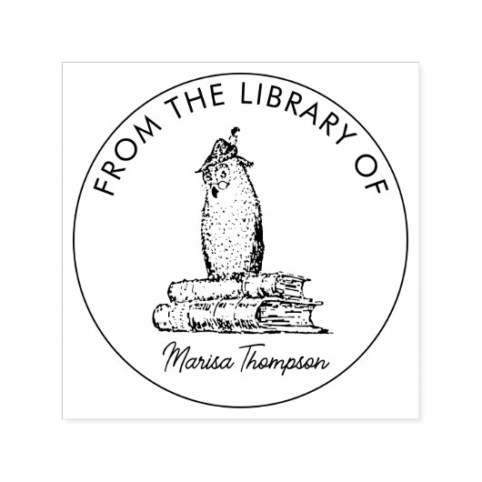 Skript aus der Bibliothek von Ex Libris Permastempel (Design)