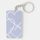 Skript-Beste Freundinnen für die Nebenrolle Herzst Schlüsselanhänger (Rückseite)