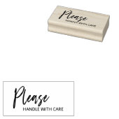 Skript bitte vorsichtig handhaben gummistempel (Stempel)