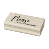 Skript bitte vorsichtig handhaben gummistempel (Stempel)