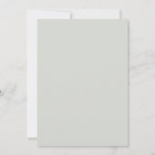 Skript Boho Aquarell Berg 1. Jubiläum Einladung (Rückseite)