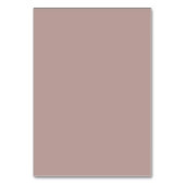Skript Eleganter Benutzerdefinierter Name Mauve Pl Tischnummer (Rückseite)