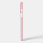 Skript Familienfoto Blush Pink Case-Mate iPhone Hülle (Rückseite / Links)