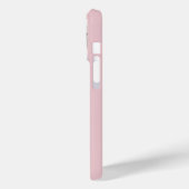 Skript Familienfoto Blush Rosa Case-Mate iPhone Hülle (Rückseite / Links)
