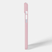 Skript Familienfoto Blush Rosa Case-Mate iPhone Hülle (Rückseite / Links)