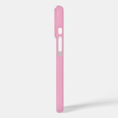 Skript Familienfoto Rosa Case-Mate iPhone Hülle (Rückseite / Links)
