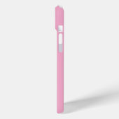 Skript Familienfoto Rosa Case-Mate iPhone Hülle (Rückseite / Links)