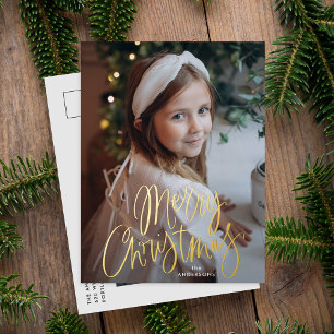 Skript Fantasievolle Weihnachtsfoto Folien Feiertagspostkarte