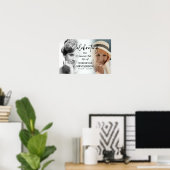 Skript Feier des Lebens Vorher- und Nachher-Foto Poster (Heimbüro)