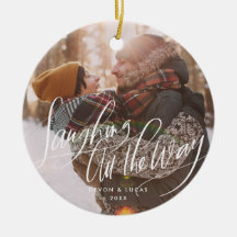 Skript-Feiertags-Verzierung vollständig lachen