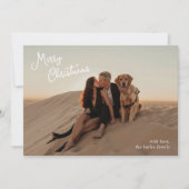 Skript-Foto Moderne Weihnachten (Vorderseite)
