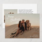 Skript-Foto Moderne Weihnachten (Vorne/Hinten)