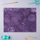 Skript für Abstraktes Lila Dekoupage Seidenpapier (Basteln)