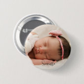 Skript für benutzerdefinierte Baby-Fotos Button (Vorne & Hinten)