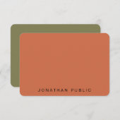 Skript für benutzerdefinierte Trend-Farben, kallig Mitteilungskarte (Vorne/Hinten)