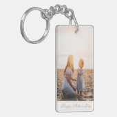 Skript für das benutzerdefinierte Foto Happy Mothe Schlüsselanhänger (Vorderseite links)