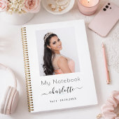 Skript für das weiße Foto Notizblock