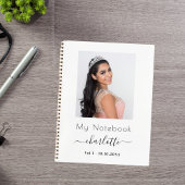 Skript für das weiße Foto Notizblock