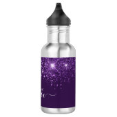 Skript für den lila Glitzer Edelstahlflasche (Rechts)
