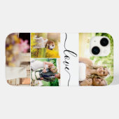Skript für die Liebe mehrerer Fotos, neu verheirat Case-Mate iPhone Hülle (Rückseite (Horizontal))