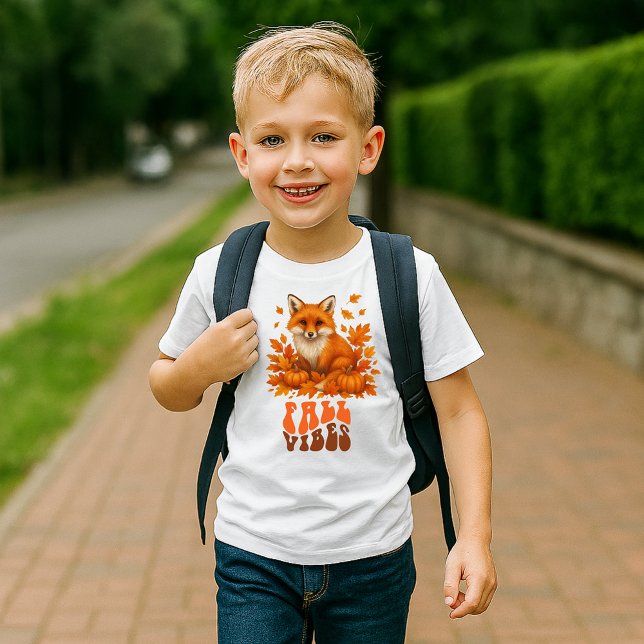 Skript für Herbstfox-Illustration und Fall-Vibes Tri-Blend Shirt (Von Creator hochgeladen)