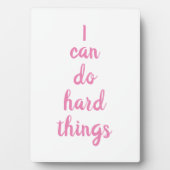 Skript für inspirierende Zitate Ich kann harte Din Fotoplatte (Vorderseite)