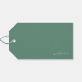 Skript für Junior-Familiennamen Geschenkanhänger (Rückseite Horizontal)