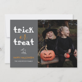Skript für launische Halloween-Fotos zu Halloween Feiertagskarte