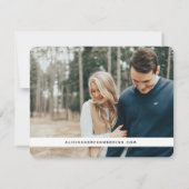 Skript für mehrere Fotos Save the Date (Rückseite)