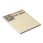 Skript für mittelalterliche Schriften Notizblock (angewinkelt)