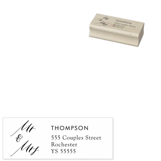 Skript Gummistempel (Stempel)