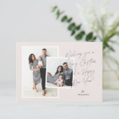 Skript-Handschrift Einladung (Stehend Vorderseite)