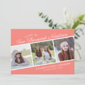 Skript-Klasse 2019% pipe% Foto-Abschlusses des Einladung (Stehend Vorderseite)