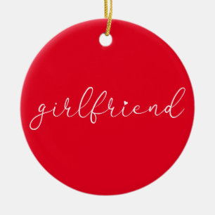 Skript Liebe Herz Freundin Definition Keramik Ornament