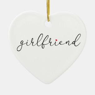 Skript Liebe Herz Freundin Definition Keramik Ornament