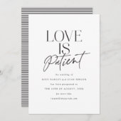 Skript-Liebe Hochzeit verschoben Ändern Sie das Da Ankündigung (Vorne/Hinten)