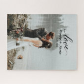 Skript-Liebe-kundenspezifischer Puzzle (Horizontal)