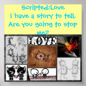 Skript;Liebe-Poster Poster (Vorne)