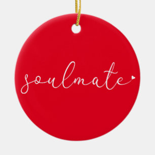 Skript-Liebe - Seelendefinition Keramik Ornament