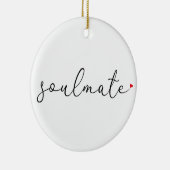 Skript-Liebe - Seelendefinition Keramik Ornament (Rechts)