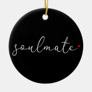 Skript Liebes Herz Seelenverwandter Definition Keramik Ornament