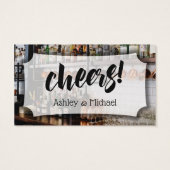 Skript mit Bar, Foto, Hochzeiten und Getränke für  (Rückseite)