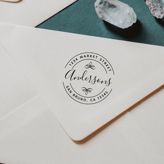 Skript mit Familiennamen Erstellen Sie Ihre eigene Gummistempel