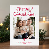 Skript mit roter Schleife Weihnachten 5 Foto
