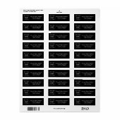 Skript Mr und Mrs Monogramm Hochzeit Schwarz (Vorne)