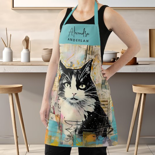 Skript Name Katze Mama Papa Kochen Schürze