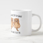 Skript - Otter - Jumbo-Tasse (Rechts)