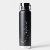 Skript Personalisierter Name Trinkflasche (Rückseite)