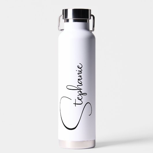 Skript Personalisierter Name Trinkflasche (Vorne)